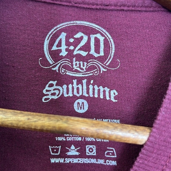 420 - Sublime Long Beach Music Graphic Short Sleeve T Shirt Size Medium - Picture 6 of 7